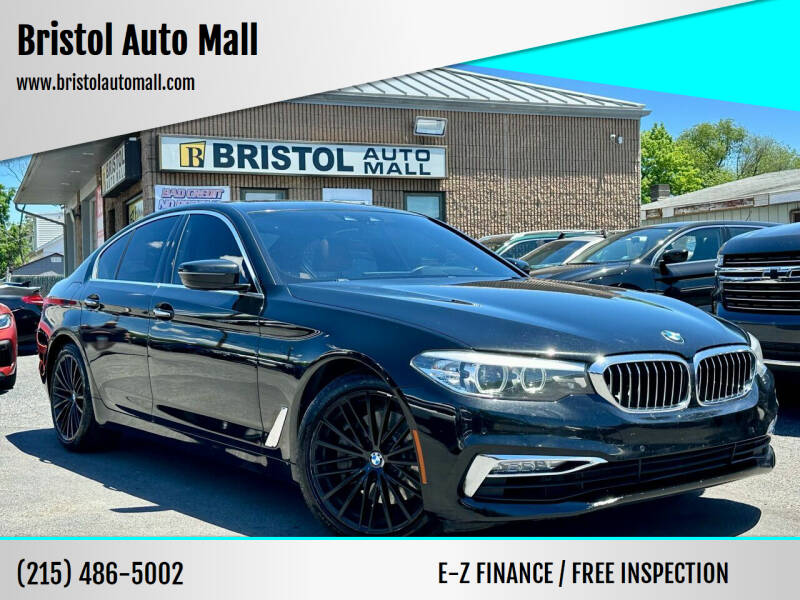 2018 BMW 5 Series for sale at Bristol Auto Mall in Levittown PA