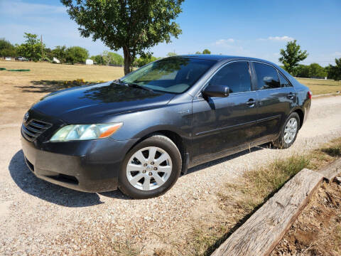 2007 Toyota Camry Hybrid for sale at TALON MOTORS LLC in Denton TX