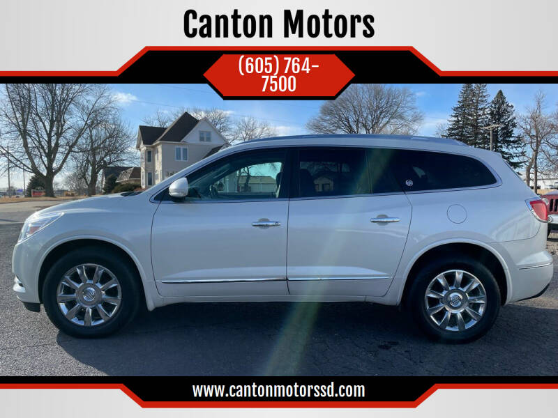 2015 Buick Enclave for sale at Canton Motors in Canton SD