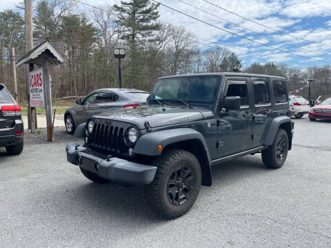 2016 Jeep Wrangler Unlimited for sale at ICars Inc in Westport MA