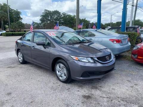 2014 Honda Civic for sale at AUTO PROVIDER in Fort Lauderdale FL