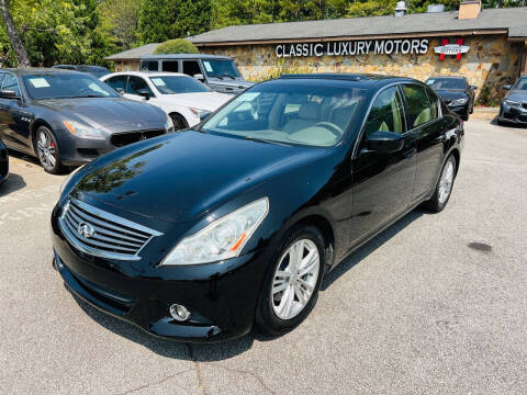 2013 Infiniti G37 Sedan for sale at Classic Luxury Motors in Buford GA