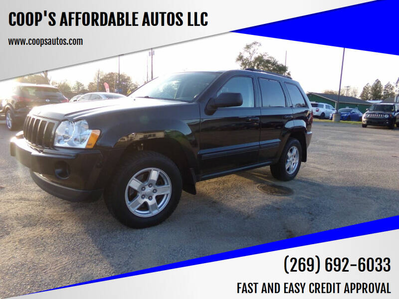 2007 Jeep Grand Cherokee for sale at COOP'S AFFORDABLE AUTOS LLC in Otsego MI