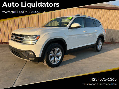 2018 Volkswagen Atlas for sale at Auto Liquidators in Bluff City TN