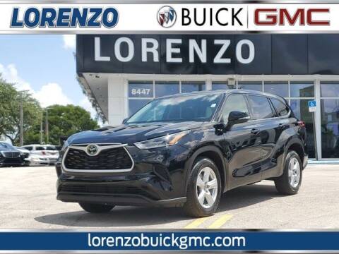2021 Toyota Highlander for sale at Lorenzo Buick GMC in Miami FL