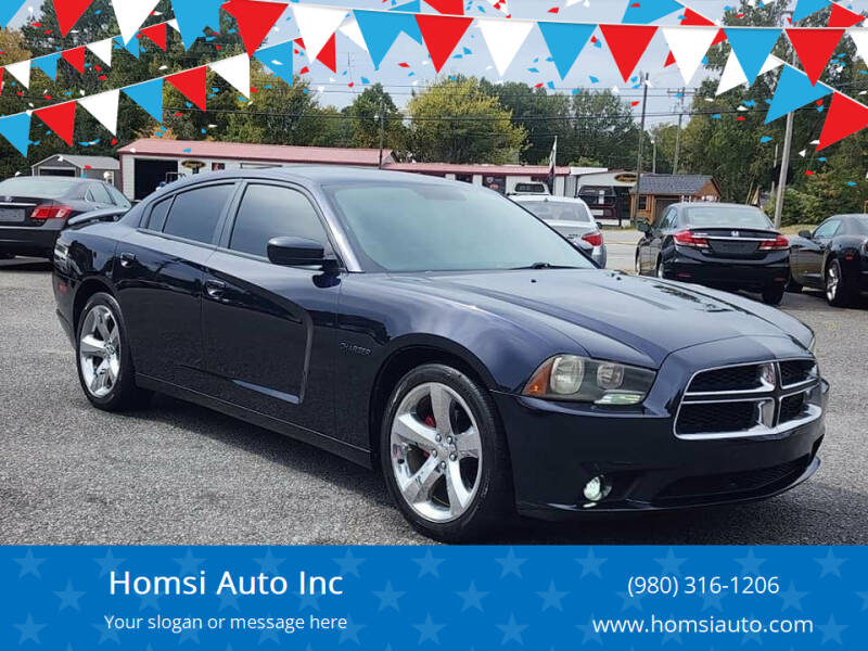 2012 Dodge Charger for sale at Homsi Auto Inc in Kannapolis NC