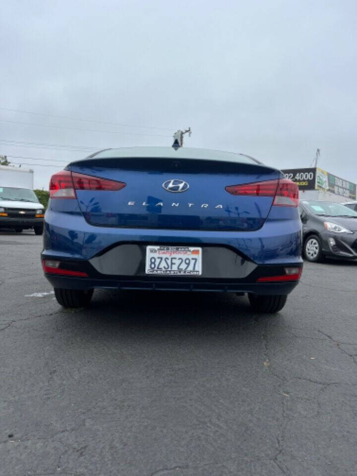 2020 Hyundai ELANTRA for sale at Skyline Motors in Fullerton, CA