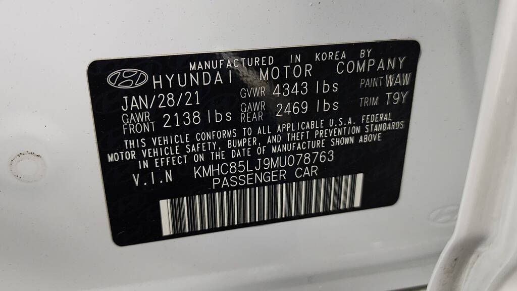 2021 Hyundai IONIQ Electric for sale at NJ Car Buyer in Jersey City, NJ