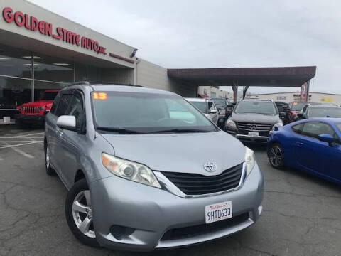 2013 Toyota Sienna for sale at Golden State Auto Inc. in Rancho Cordova CA