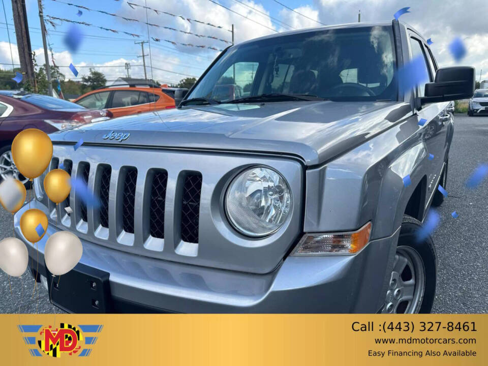 2016 Jeep Patriot for sale at MD MOTORCARS in Aberdeen, MD