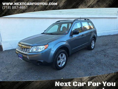 2011 Subaru Forester for sale at Next Car For You inc. in Brooklyn NY
