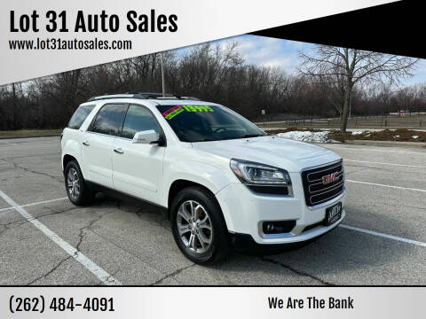 2015 GMC Acadia for sale at Lot 31 Auto Sales in Kenosha WI