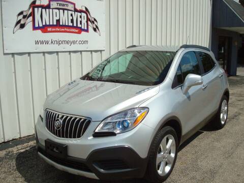 2016 Buick Encore for sale at Team Knipmeyer in Beardstown IL
