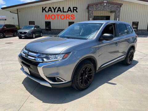 2018 Mitsubishi Outlander for sale at KAYALAR MOTORS SUPPORT CENTER in Houston TX