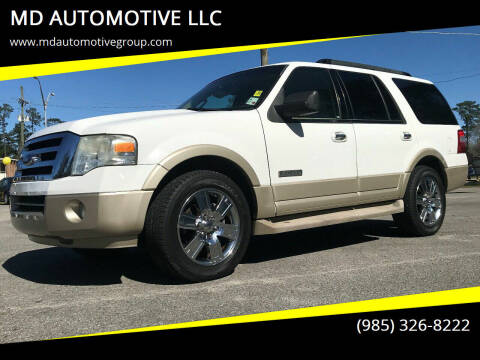 2007 Ford Expedition for sale at MD AUTOMOTIVE LLC in Slidell LA