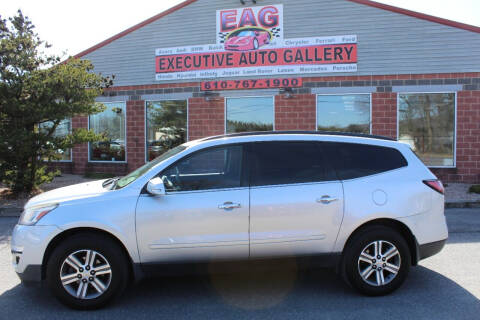2015 Chevrolet Traverse for sale at EXECUTIVE AUTO GALLERY INC in Walnutport PA