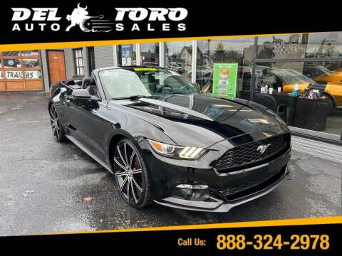 2016 Ford Mustang for sale at DEL TORO AUTO SALES in Auburn WA