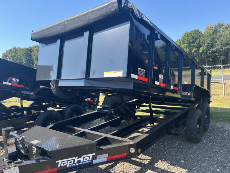 2025 Top Hat 7x16 Dump Trailer w/8k axles