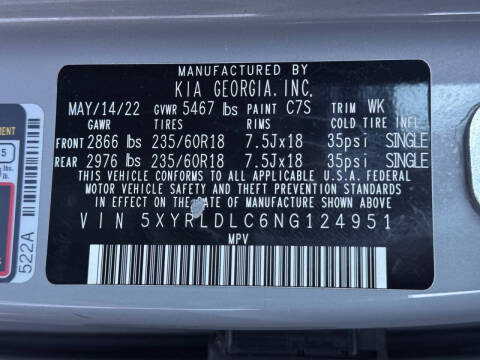 2022 Kia Sorento X-Line S