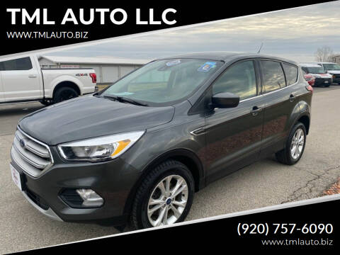 2019 Ford Escape for sale at TML AUTO LLC in Appleton WI