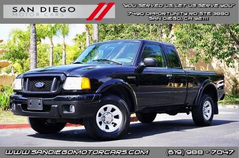 2005 Ford Ranger for sale at San Diego Motor Cars LLC in San Diego CA