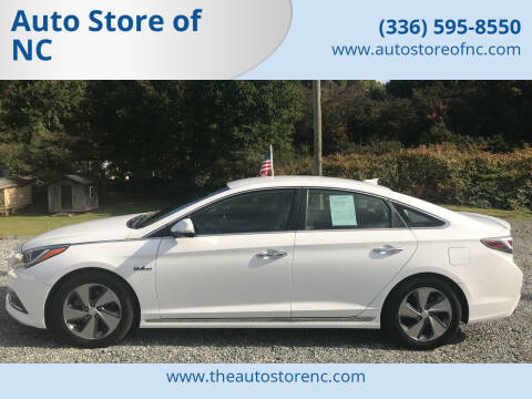 2017 Hyundai Sonata Hybrid for sale at Auto Store of NC - Walnut Cove in Walnut Cove NC
