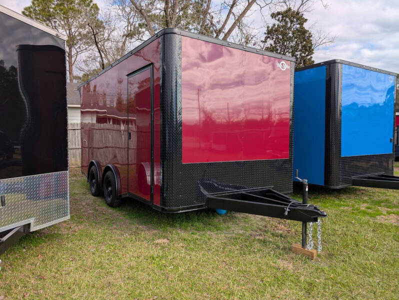 2025 8.5x16 Tandem Axle  8.5x16 Enclosed Cargo Trailers for sale at Trailer Solutions, LLC in Fitzgerald GA