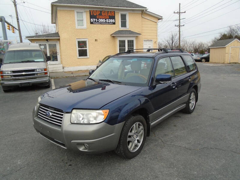 2006 Subaru Forester for sale at Top Gear Motors in Winchester VA