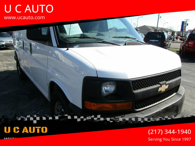 2013 Chevrolet Express Cargo for sale at U C AUTO in Urbana IL