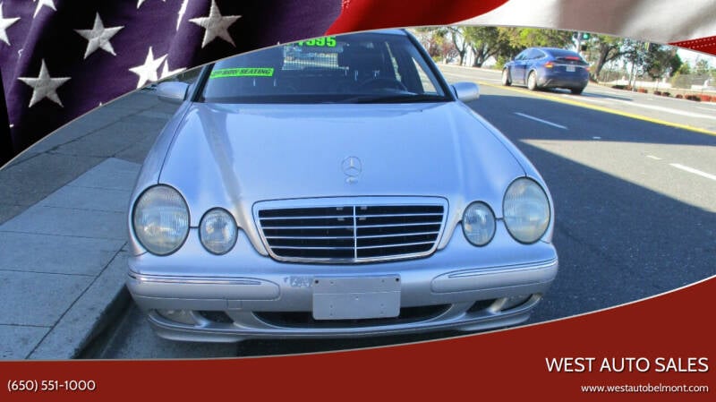 2001 Mercedes-Benz E-Class for sale at West Auto Sales in Belmont CA