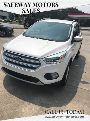 2017 Ford Escape for sale at Safeway Motors Sales in Laurinburg NC