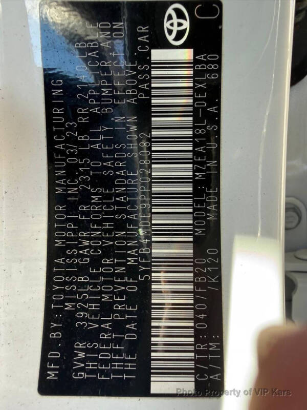 2023 Toyota Corolla LE