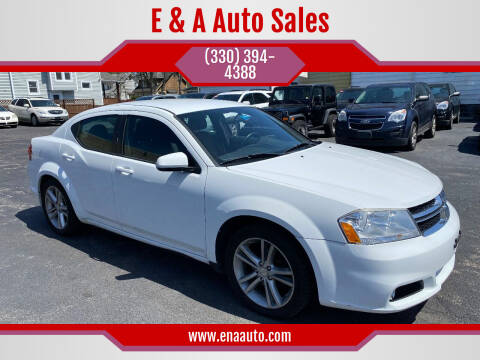 2013 Dodge Avenger for sale at E & A Auto Sales in Warren OH
