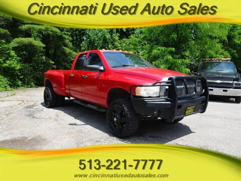 2005 Dodge Ram 3500 for sale at Cincinnati Used Auto Sales in Cincinnati OH