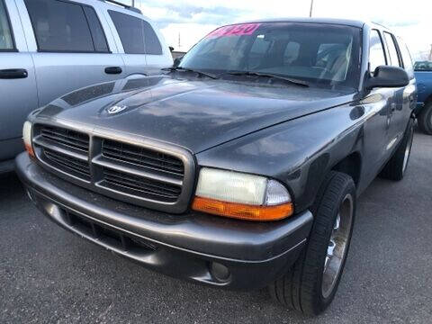 2002 Dodge Durango for sale at BELOW BOOK AUTO SALES in Idaho Falls ID