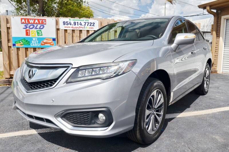 2017 Acura RDX for sale at ALWAYSSOLD123 INC in Fort Lauderdale FL