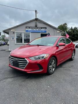 2018 Hyundai Elantra for sale at All Approved Auto Sales in Burlington NJ