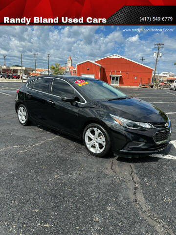2018 Chevrolet Cruze for sale at Randy Bland Used Cars in Nevada MO