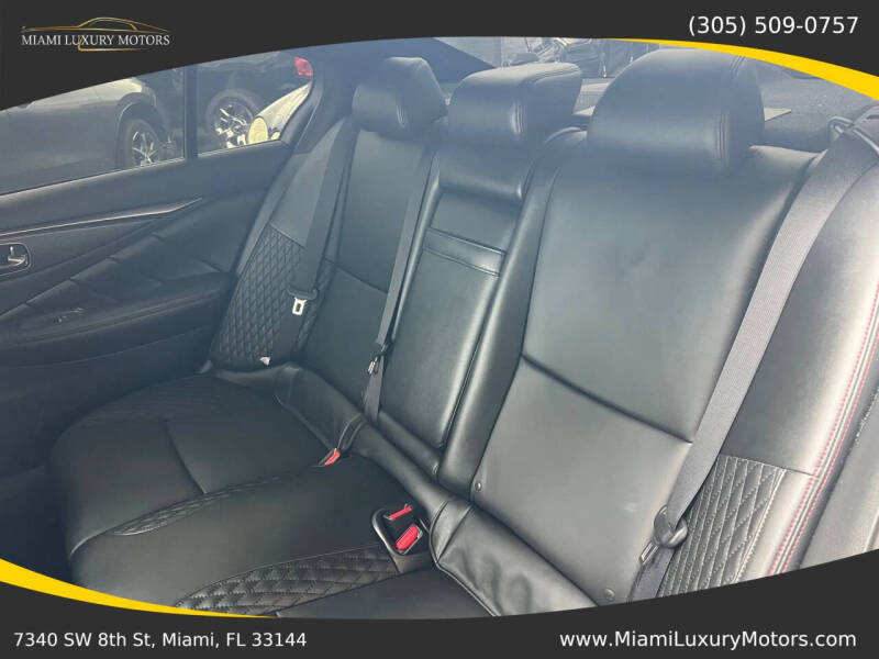 2023 Infiniti Q50 Red Sport 400