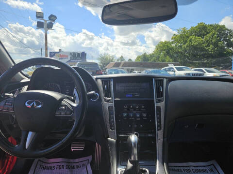 2017 Infiniti Q50 Red Sport 400