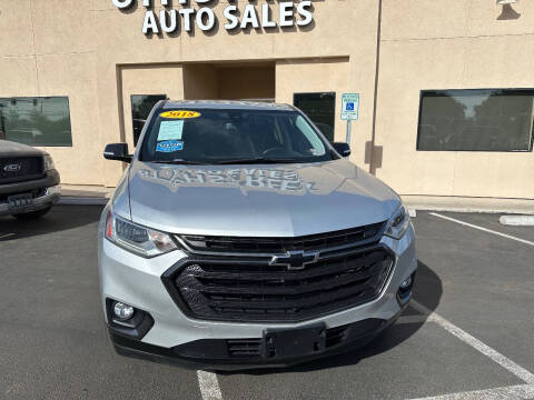 2018 Chevrolet Traverse for sale at 8TH STREET AUTO SALES in Yuma AZ