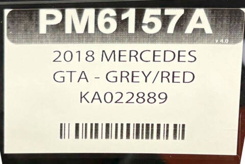 2019 Mercedes-Benz AMG GT