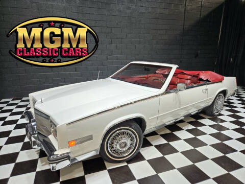 1985 Cadillac Eldorado for sale at MGM CLASSIC CARS in Addison IL