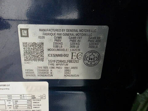 2020 Cadillac XT4 Premium Luxury