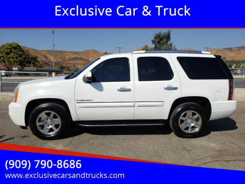 2008 GMC Yukon for sale at Exclusive Car & Truck in Yucaipa CA
