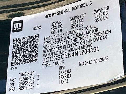 2022 Chevrolet Colorado