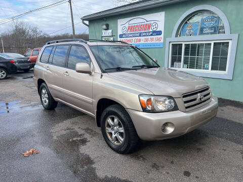 2004 Toyota Highlander for sale at Precision Automotive Group in Youngstown OH