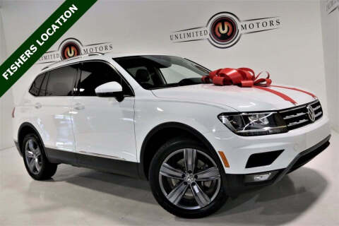 2020 Volkswagen Tiguan for sale at Unlimited Motors in Fishers IN