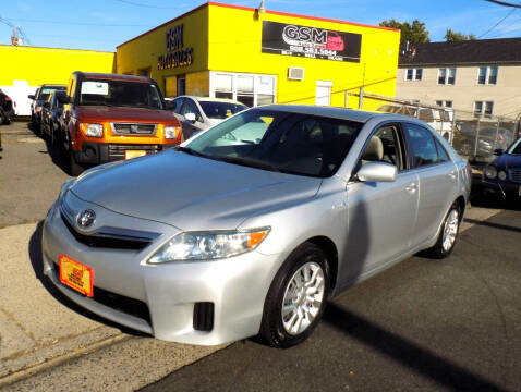 2011 Toyota Camry Hybrid for sale at GSM Auto Sales in Linden NJ