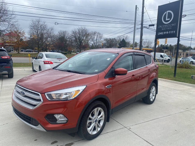 2019 Ford Escape for sale at ORCHARD LAKE AUTO SALES INC in Farmington Hills, MI